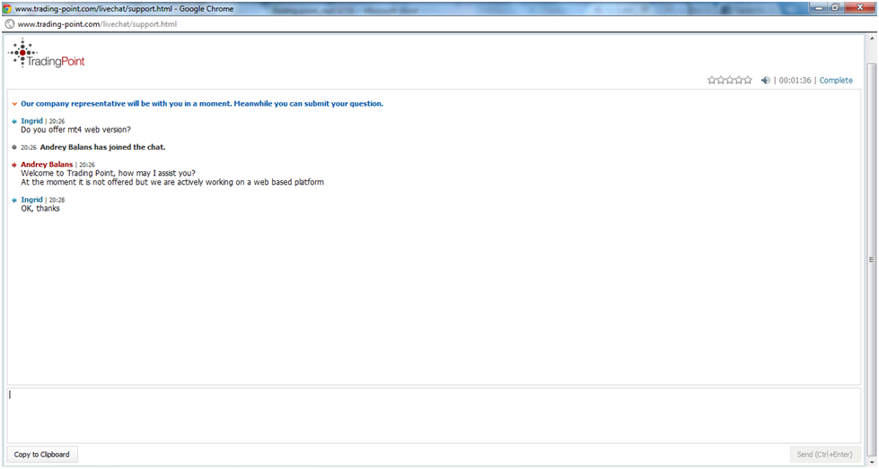 Chat 2 with Trading Point Chat 2 with Trading Point